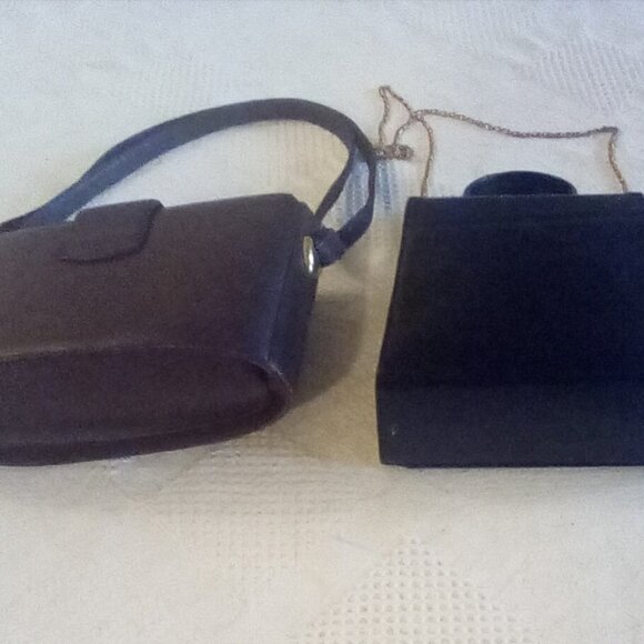 VTG Cosette And Frenchy Of California Leather Box Like Bags. - Picture 5 of 12